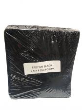 Black Fabric Backing 7.5 x 8 (250 Pack)