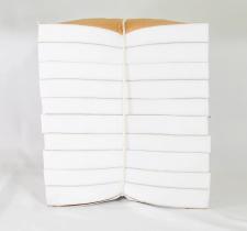 Cut Away White Backing 3oz 7 x 7 (250 Pack)