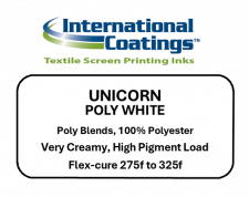 ICC Unicorn Poly White