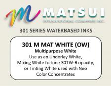 Matsui 301M Matte White (OW)