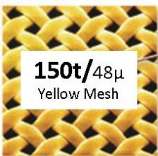 Screen Mesh S-150T Yellow x 60wide (10 yard roll)