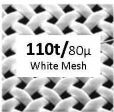 Screen Mesh 110T White x 60wide (10 yard roll)