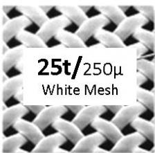 Screen Mesh 25T White x 60wide (10 yard roll)