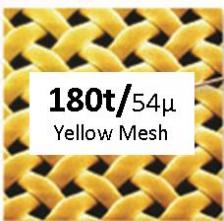 Screen Mesh 180T Yellow x 60wide (10 yard roll)