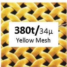 Screen Mesh 380T Yellow x 60wide (10 yard roll)